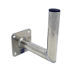 TELEVES - Winkelwandhalter ALU Rohr D= 50mm L= 25cm