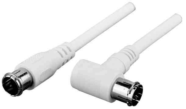 TELEVES - F -Anschlußkabel 1.5m Quickst./Quick-W. St. 90dB