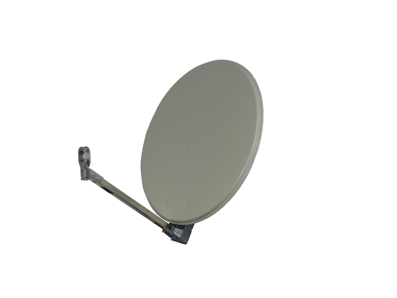 TELEVES - SAT-Spiegel-ALU 67x71cm weiß ''Eco Line'