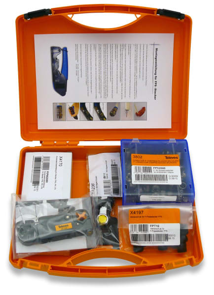 TELEVES - Kompressionsstecker-Set FIPW2000+FCS10+FPS2000+FPT10