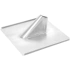TELEVES - Zinkblechziegel für Mast 76mm blank
