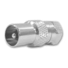 TELEVES - F - Adapter F-Stecker / IEC-Stecker