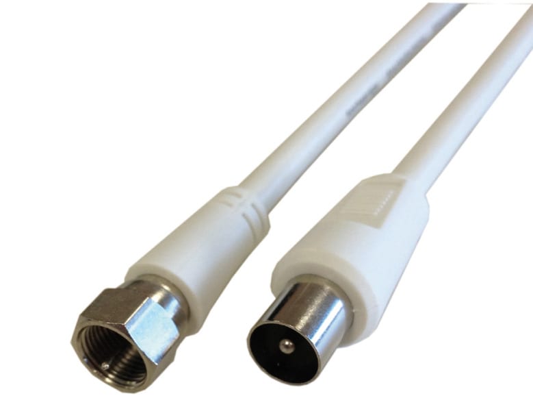 TELEVES - Anschlußkabel 3.0m F-Stecker/IEC-Stecker 90dB