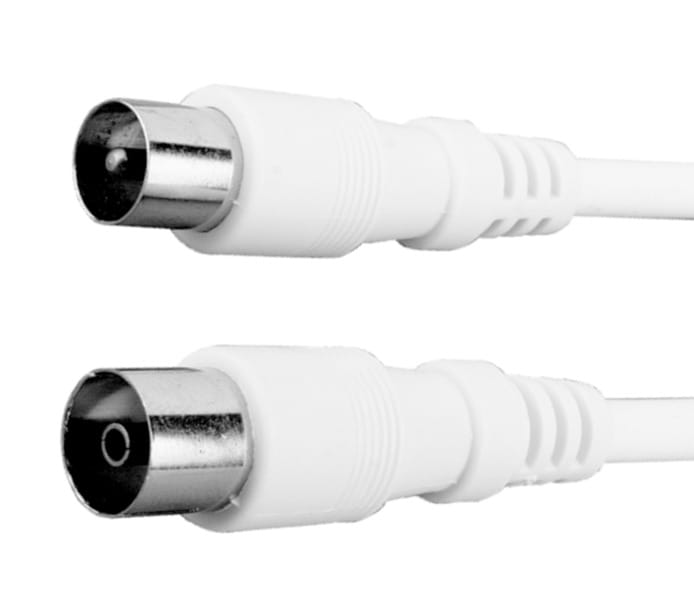 TELEVES - TV-Anschlußkabel 10m IEC-Stecker/IEC-Kuppl. 90dB