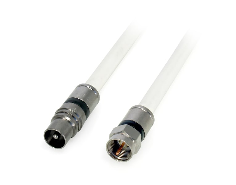 TELEVES - Anschlußkabel 1.5m F-Stecker/IEC-Stecker 120dB HQ