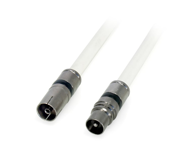 TELEVES - TV-Anschlußkabel 3m IEC-Steck./IEC-Kupp. 120dB HQ