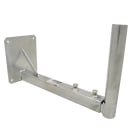 TELEVES - Winkelwandhalter Stahl Wa.: 50-75cm Rohr D=50mm