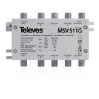 TELEVES - Verstärker 4xSAT/terr. ''MULTRIX'' 4 - 10dB
