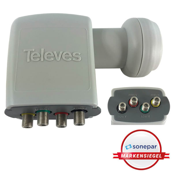 TELEVES - MS! LNC - Quattro 40mm 0.3dB HQ