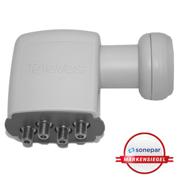 TELEVES - MS! LNC - Quad/Quattroswitch 40mm 0.3dB HQ