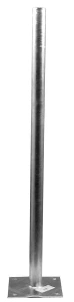 TELEVES - Standfuß Länge 1.0 m Platte 200x200 mm Stahl
