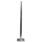 TELEVES - Standfuß Länge 1.0 m Platte 200x200 mm Stahl
