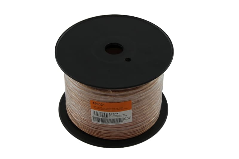 TELEVES - LS - Kabel 2x2.5 mm transparent 100 m Spule