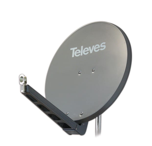 TELEVES - SAT-Spiegel-ALU 75x85cm graphit