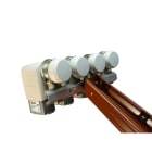 TELEVES - Multifeedschiene f.4Sat. inkl. 1LNB Halter max. 20° Abstand