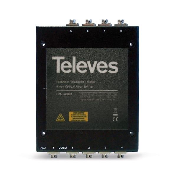 TELEVES - Optischer Verteiler 8 - Ausgänge