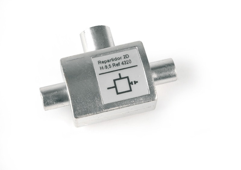 TELEVES - RF-Zweigeräteverteiler Dämpfung 1xStecker/2xBuchse