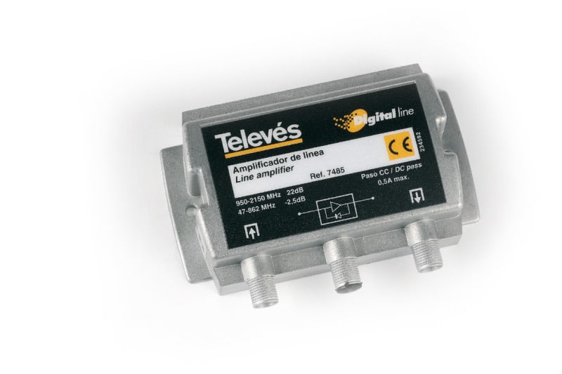 TELEVES - SAT - Nachverstärker Verstärkung 20 dB