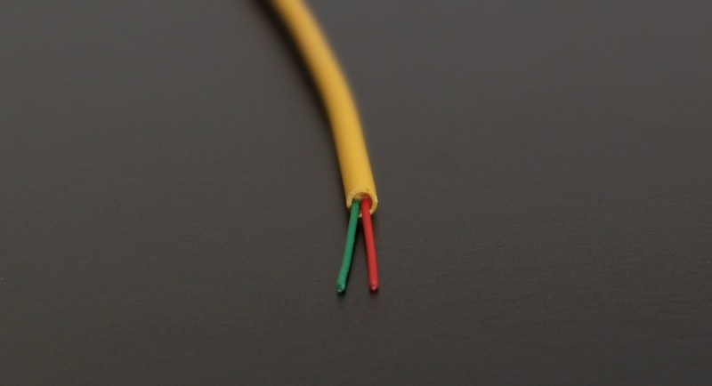 TELEVES - Optisches Kabel 2 Fasern Monomode LSFH  f.Innen 300m