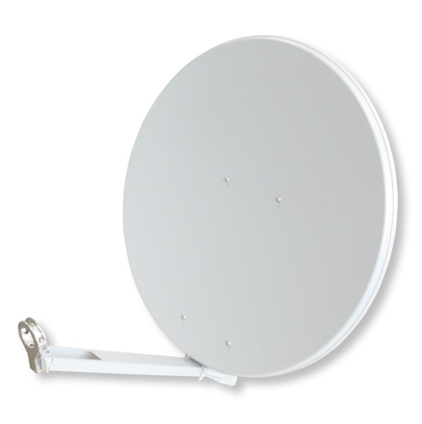 TELEVES - SAT-Spiegel-ALU 75x80cm ''Classic-Line'' weiß