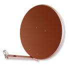 TELEVES - SAT-Spiegel-ALU 75x80cm ''Classic-Line'' ziegelrot