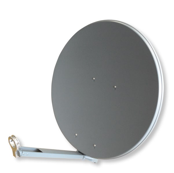 TELEVES - SAT-Spiegel-ALU 85x90cm ''Classic-Line'' graphit