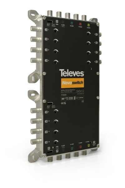 TELEVES - Multischalter-Guss 5 in 12 NEVO kaskad. receiverpowered
