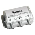 TELEVES - Einschleusweiche 2xSat/terr. für Single-LNB Gussgehäuse