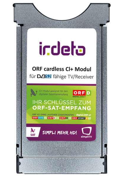 TELEVES - ORF Cardless CI+ Irdeto Modul f.ORF DIG. & SimpliTV SAT HD