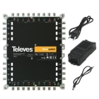 TELEVES - 9in16 Guss-Multischalter NEVO m. Netzteil quadtauglich kask.