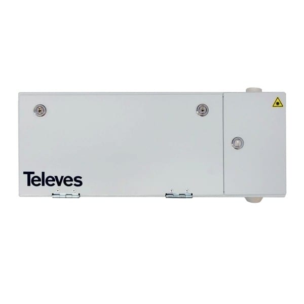 TELEVES - Optische Spleiss-Box bis 48 SC/APC-Stecker stapelbar