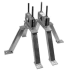 TELEVES - Mauerhalterung WA:440mm Rohrdurchm.bis 89mm