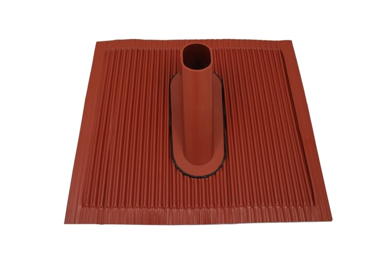 TELEVES - Aluziegel rot für Masten bis 60mm 50x45cm