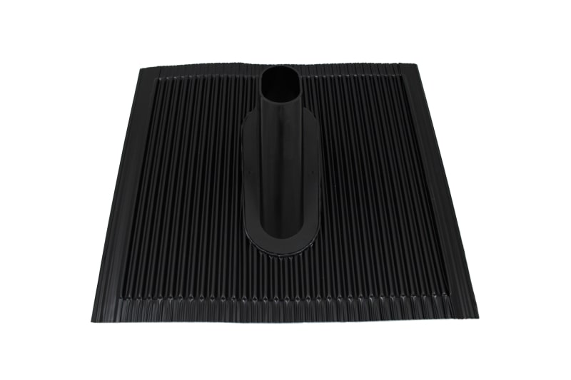 TELEVES - Aluziegel für Masten bis 60mm 50x45cm schwarz