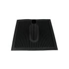 TELEVES - Aluziegel für Masten bis 60mm 50x45cm schwarz