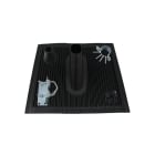 TELEVES - Mastzubehör-Set 60mm Aluziegel schwarz
