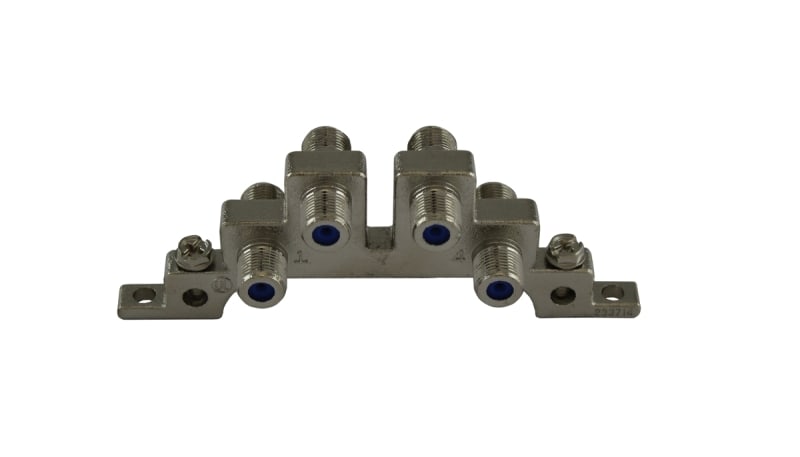 TELEVES - Erdungsblock für 4 HF-Kabel