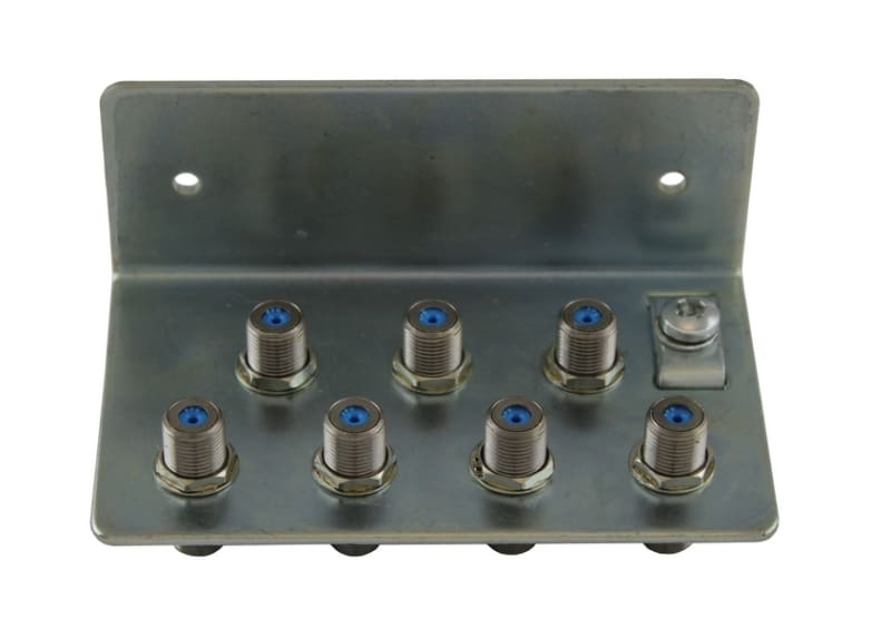 TELEVES - Erdungswinkel für 7 HF-Kabel