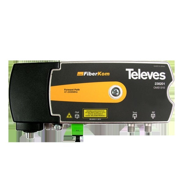 TELEVES - FiberKom Optischer Sender 3dB 1310nm 54-2150MHz