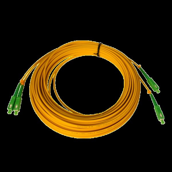 TELEVES - Optisches Duplex Patchkabel LSFH Dca SC/APC 25m or