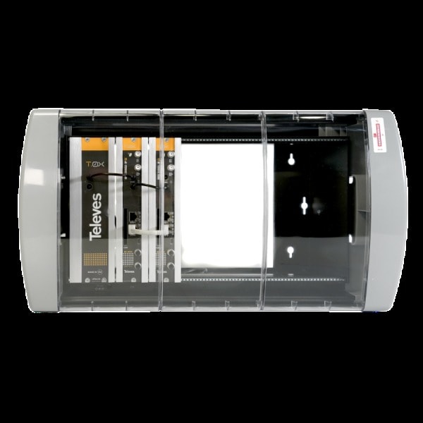 TELEVES - T-0X Kopfstation 6 Transp. DVB-S/S2 in IP vorprogr imGehäuse