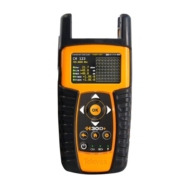 TELEVES - H30D+ Messgerät für DVB-C/T/T2 und DOCSIS 3.1
