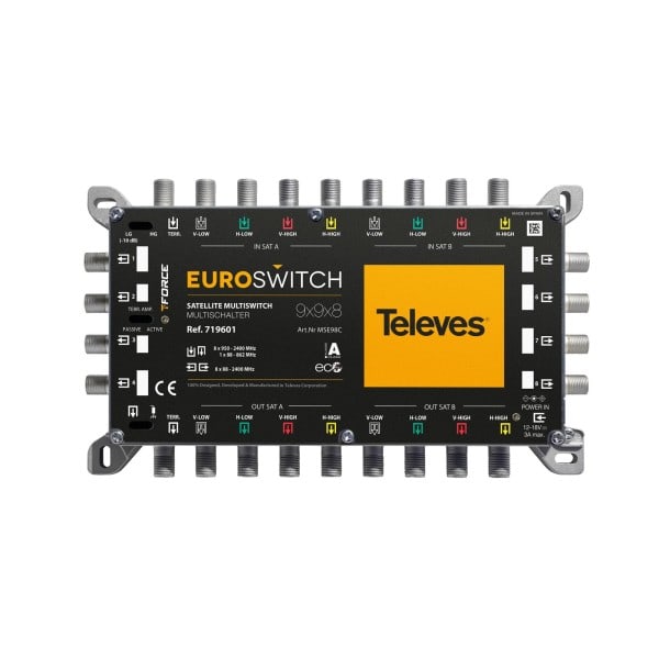 TELEVES - Multischalter 17 in 8 Euroswitch kaskadierbar