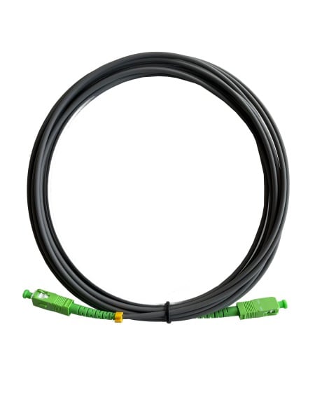 TELEVES - Fiberglaskabel geschirmt 5m mit 2 x Stecker SC/APC