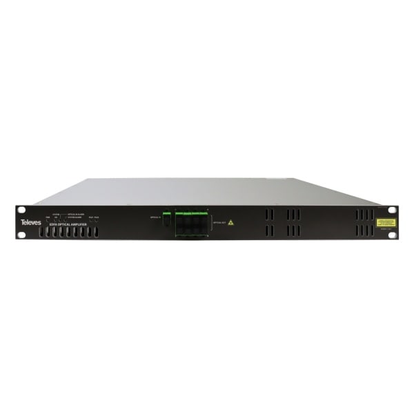 TELEVES - Opt.EDFA-Verstärker 8Ausg f.19''Rackschrank 10dBm 1550nm 1HE