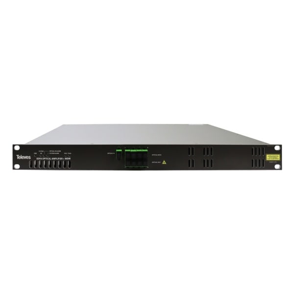 TELEVES - Opt.EDFA-Verstärker 4Ausg WDM f19''Rackschr 14dBm 1550nm 1HE