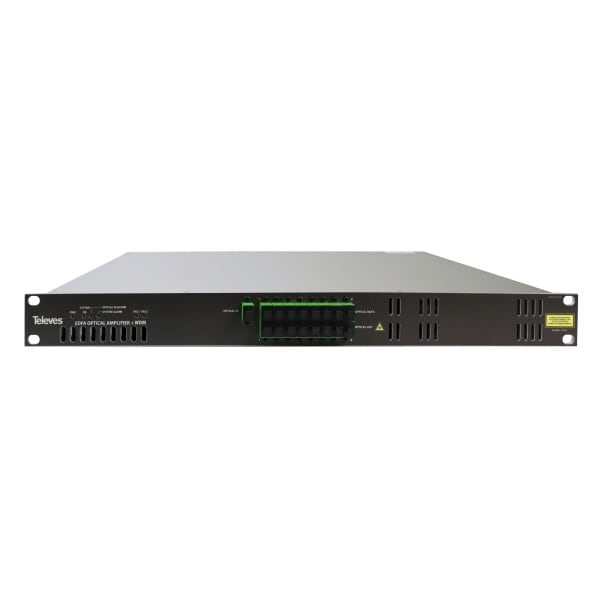 TELEVES - Opt.EDFA-Verstärker 8Ausg WDM f19''Rackschr 10dBm 1550nm 1HE