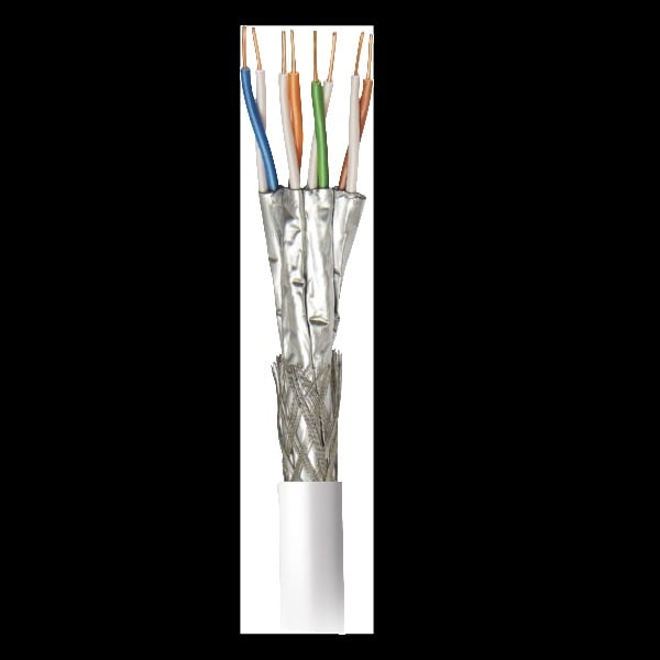 TELEVES - Netzwerkkabel S/FTP Cat.-7 Cca LSFH 500m weiß