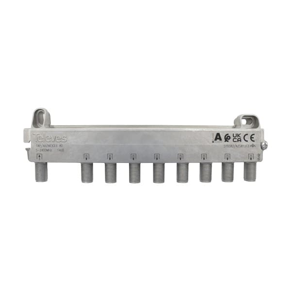 TELEVES - Abzweiger 8-fach 5-2400 MHz AD:12dB DD:2,5/2,6dB
