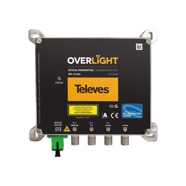 TELEVES - Optischer Sender 2 x  SAT Wideband in 1550 NM